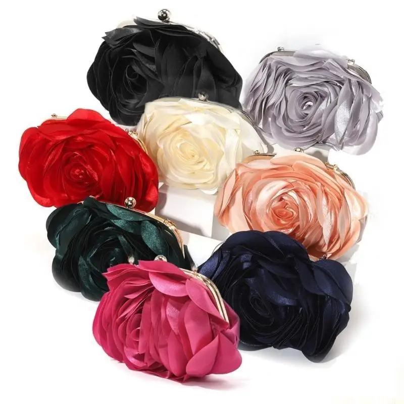 

X90D стильная женская мини-вечерняя сумочка со съемной цепочкой для свадебной вечеринки, празднования, ретро, ​​атласный в стиле