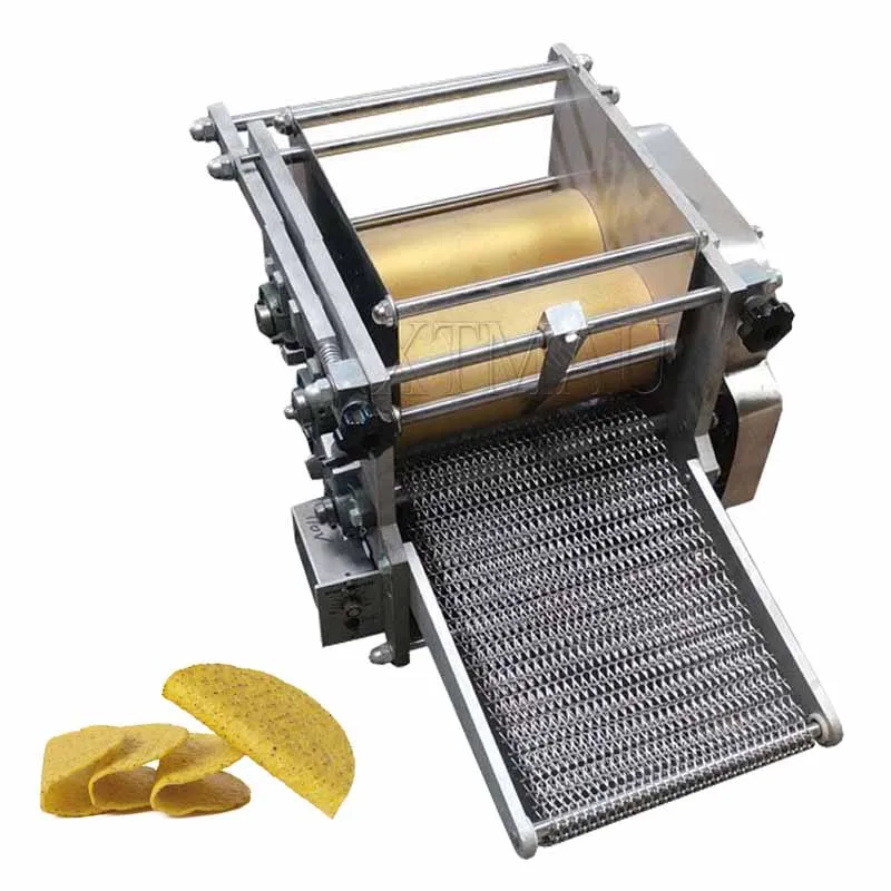 Industry Small Tabletop Grain Corn Tortilla Press Making Machine Taco Bread Maker  Flour Roti Chapati Make Machines