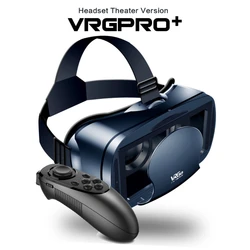 3D VR Headset Box Virtual Reality Helmet with Remote Control Smart Viar Goggles Devices For 5-7inch Cell Phone Smartphones