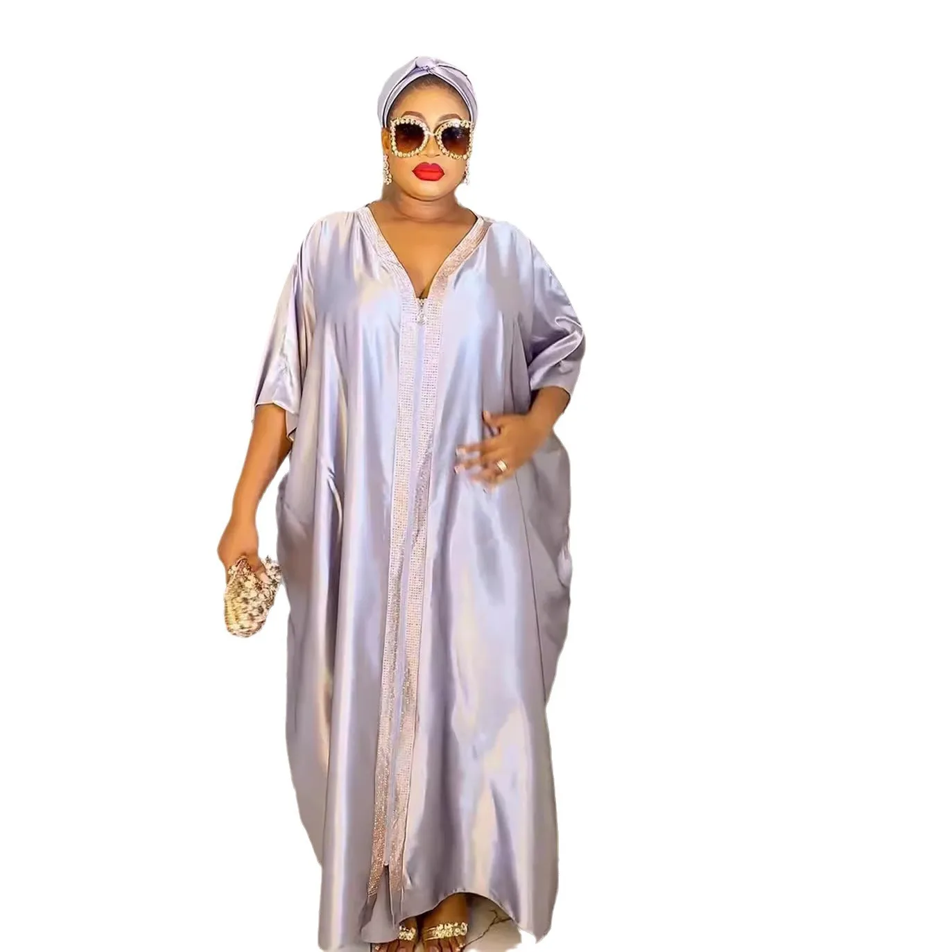 

Plus size African Dresses for Women Traditional Africa Clothing Dashiki Ankara Outfits Gown Abayas Robe Muslim Kaftan Maxi Dress