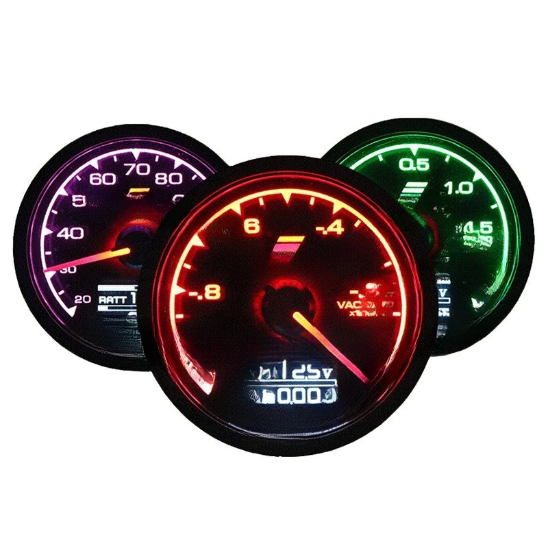 

Automobile modification instrument racing gauge water temperature rotation speed oil temperature oil pressure exhaust temperat