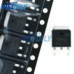 10 sztuk nowy 78M05 TO252 7805 750mA L78M05CDT-TR SMD