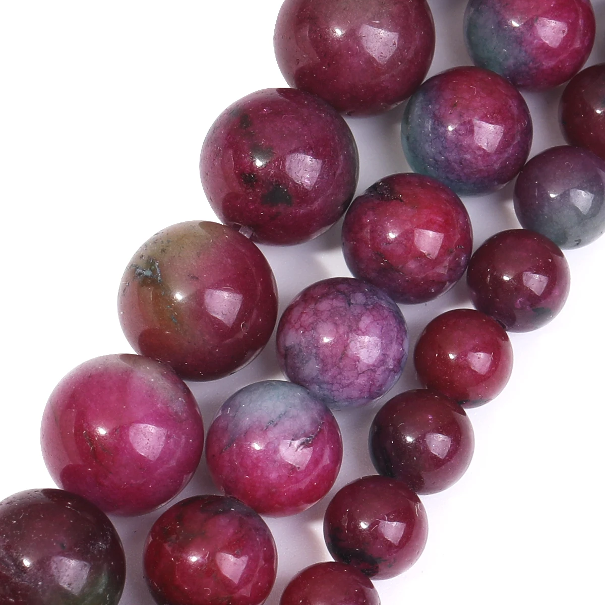 Perles rondes en pierre Tourma - Jewelry Making Stones avis et prix