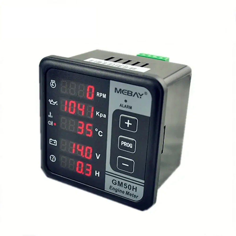 Imagem -02 - Controlador de Motor Controlador Multi Função Medidor Digital Gerador a Diesel Caixa de Controle Armário Bx50h Gm50h