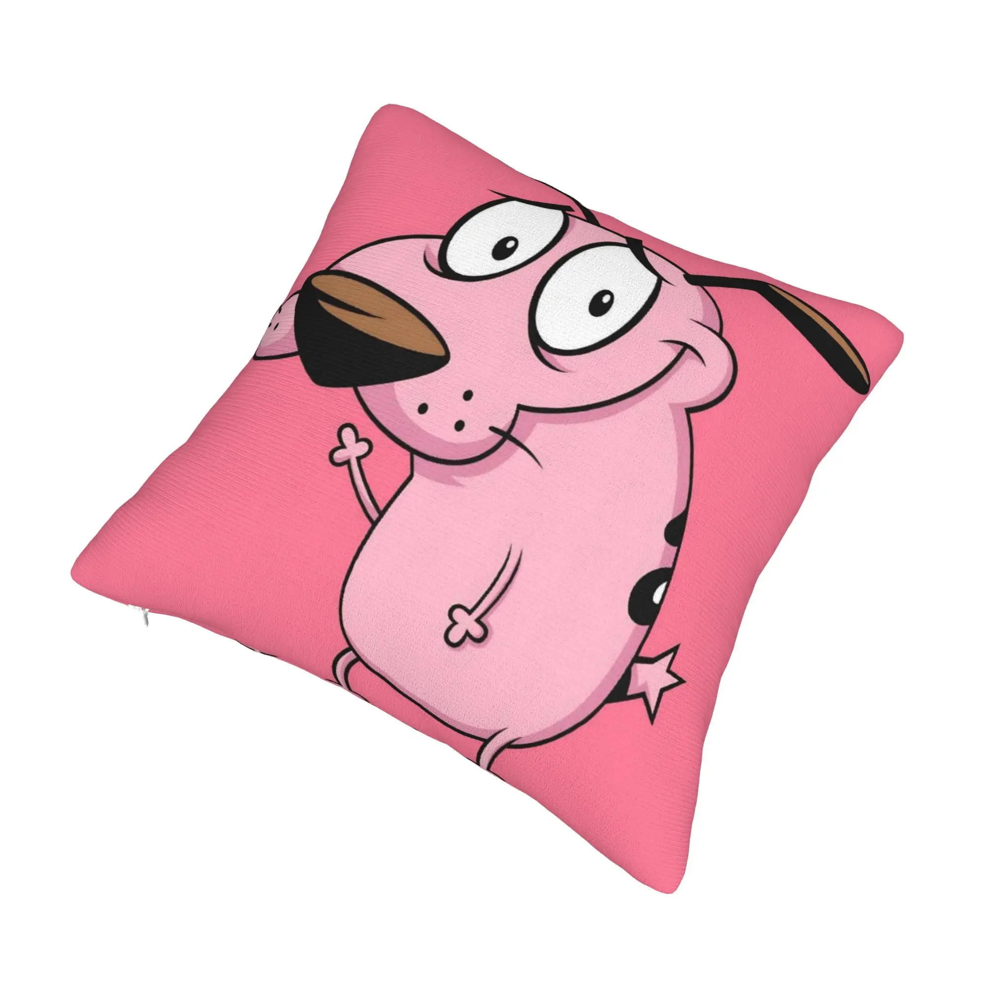 Courage the Cowardly Dog-D Pillowcases Stuff Printed Cushion Cover Decoration  Throw Pillow Case Cover Home Multi-Size