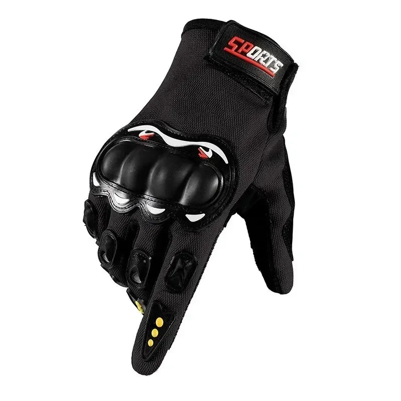 

Men's Hard Shell Motorcycle Gloves - Breathable Racing Gloves for Outdoor Sports, Durable Finger Protection