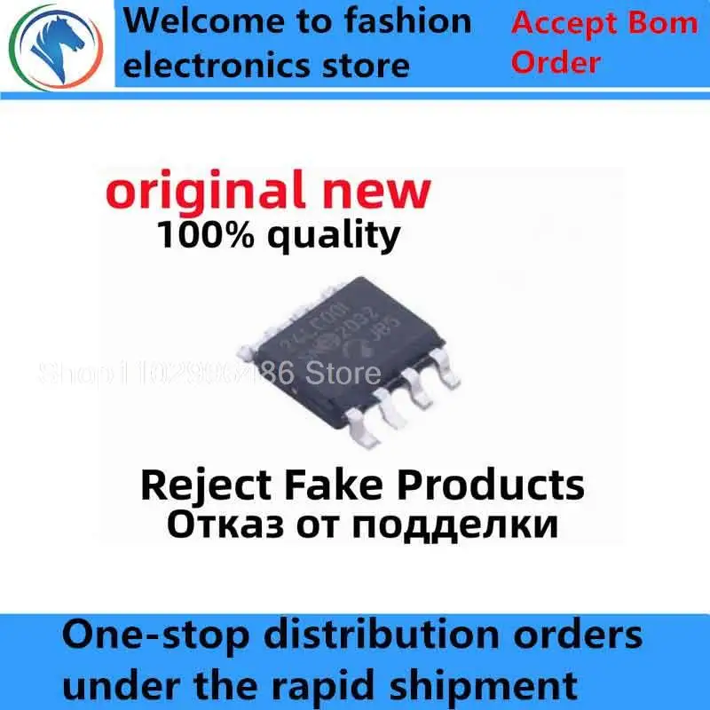 

10Pcs 100% New 24LC00-I/SN 24LC00ISN 24LC64-I/SN 24LC64ISN 24LC32A-I/SN 24LC32AISN 24LC16B-I/SN 24LC16BISN SOP8 original chips