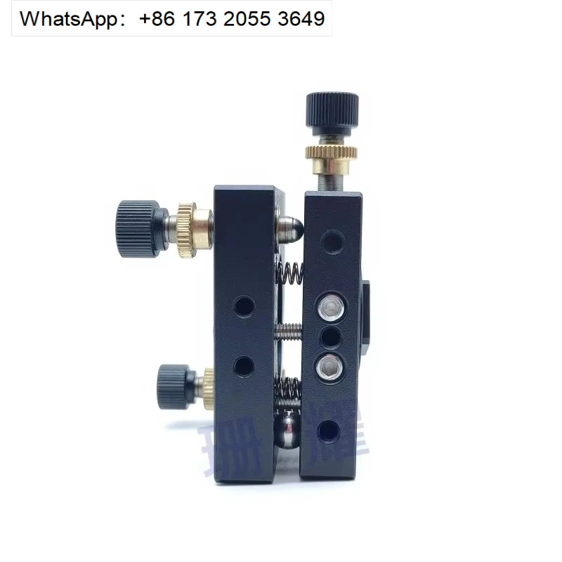 SMA905 & FC-PC Switchable Precision Fiber Optic Coupler, 4-Dimensional Adjustment Mount, Fiber Pitch Yaw Displacement Stage