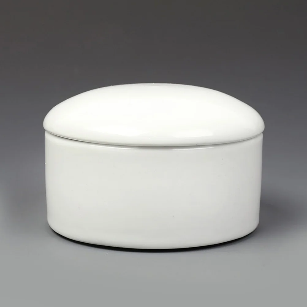 

Chinese Ceramic Inkslab Calligraphy Ink Saucer Lidded Preserve Grinding Ink Slab for Drawing Painting Lidded Inkslab