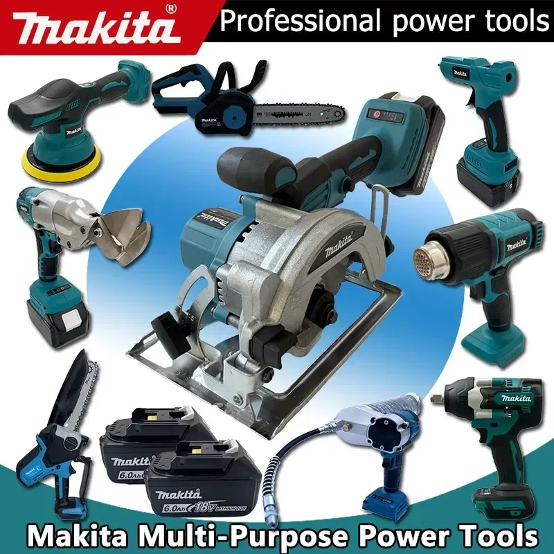 

Оптовая продажа инструментов Makita: беспроводной термофен, электрическая сабельная пила, портативная пила, электроинструменты