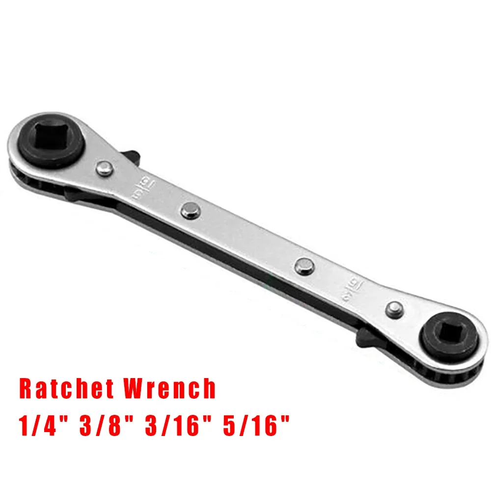 

High Quality Hot Sale Newest Duable Reliable Top Sale Wrench HVAC Port Ratchet Refrigeration Tool Valve Wrench