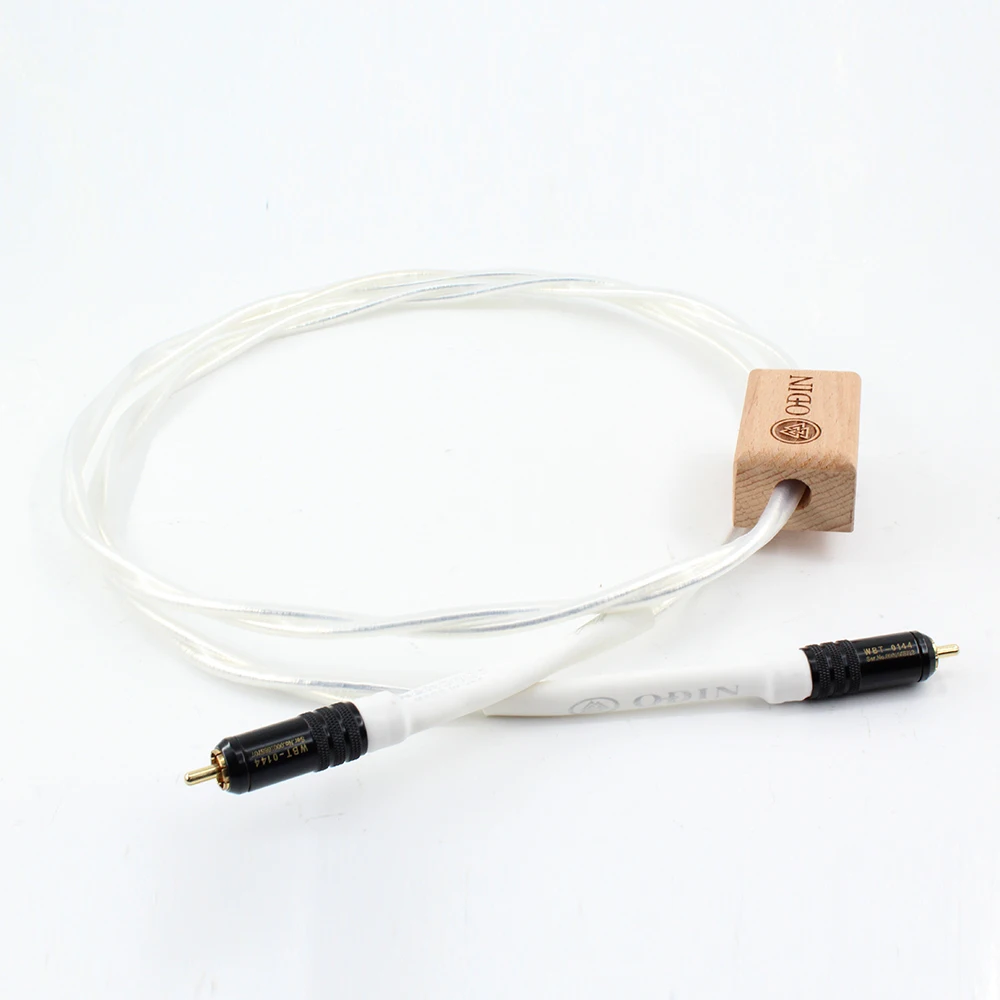 

Nordost Odin Reference 75Ohm Digital Coaxial Audio cable with gold plated RCA plug cable digital audio cable rca digital cable