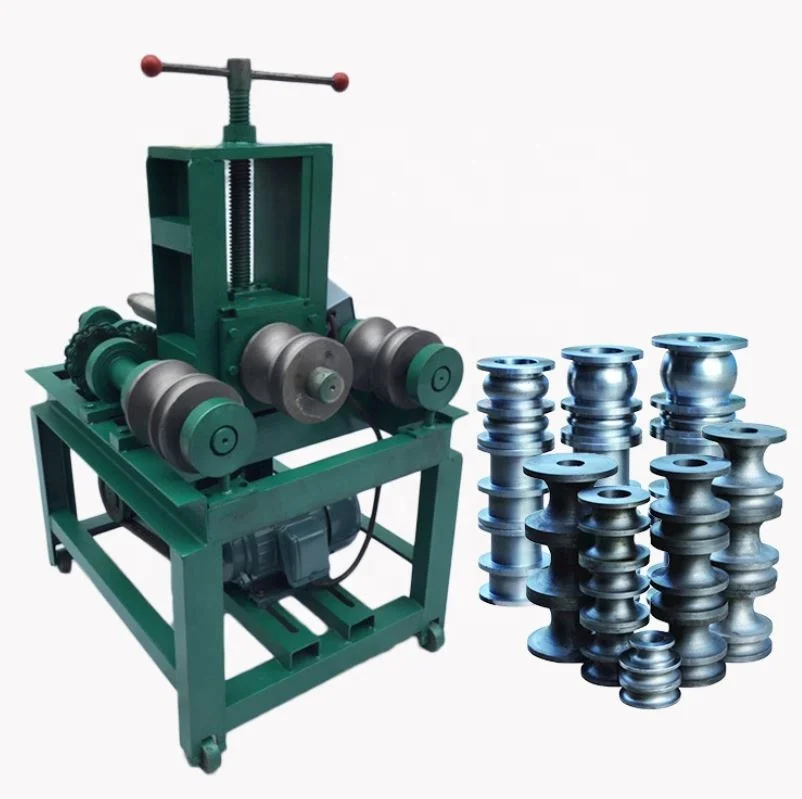 

Multi-function hydraulic press bending machine round square pipe bending machine small - sized greenhouse pipe bending machine