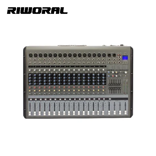 PMR1660 16 Channels USB Interface Controller Power Mixer Amplifier Digital Echo Mixer Power Amplifier