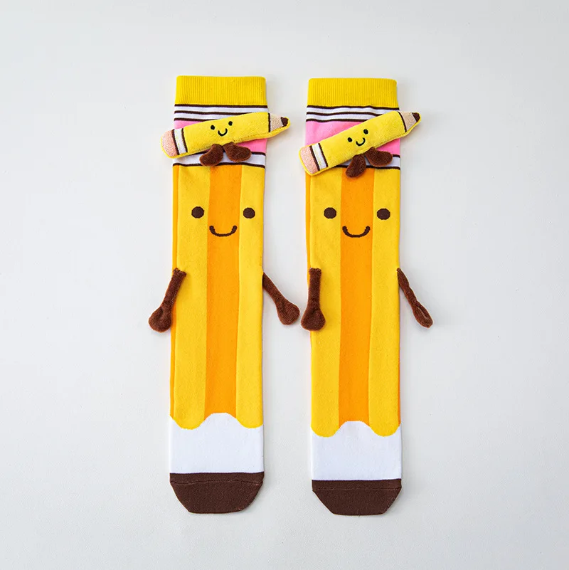 Niedliche Cartoon-Kinderstrümpfe Lustige Schmetterling-Oktopus 3D Kindersocken Party Festival Mädchen Jungen Lange Socken Kniestrümpfe – Detail 15