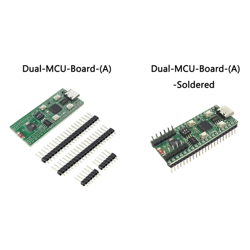 Unleash the Power RP2040 + ESP32C3 Double-MCU Development Boards Perfect for Makers and Enthusiasts WiFi 802.11