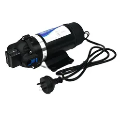 Pompa dell'acqua elettrica ad alta pressione pompa autoadescante per vuoto RV membrana Spray rullo compressore pompa Booster per depuratore d'acqua AC110 220V