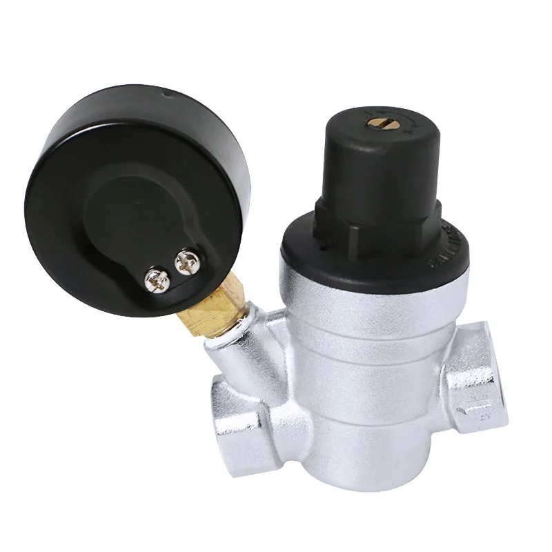 Factory Price Hydraulic Control Pressure Reducing & Relief Valve Chrome-Plated Brass Water Valve