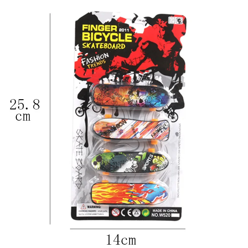 Giocattoli sportivi professionali creativi per dita Mini Finger Skateboard giocattoli da Skateboard da collezione Set per bambini bomboniere per bambini