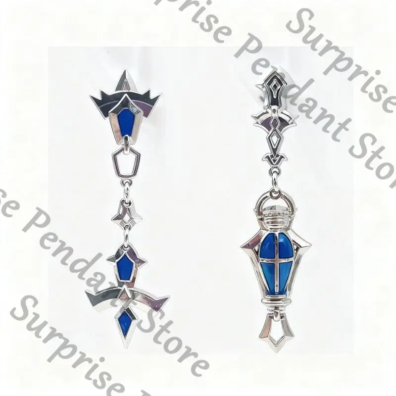 

Genshin Impact ambitus Kyryll Chudomirovich Flins lantern earrings quadratic element High appearance level accessories