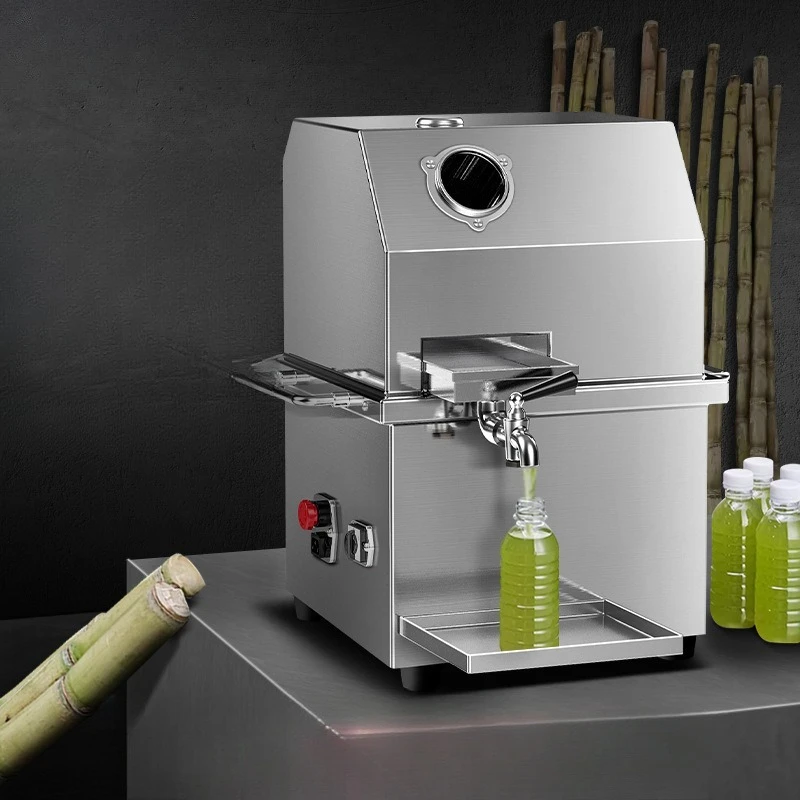 

Sugarcane machine Commercial juicer Stainless steel Automatic Electric Small