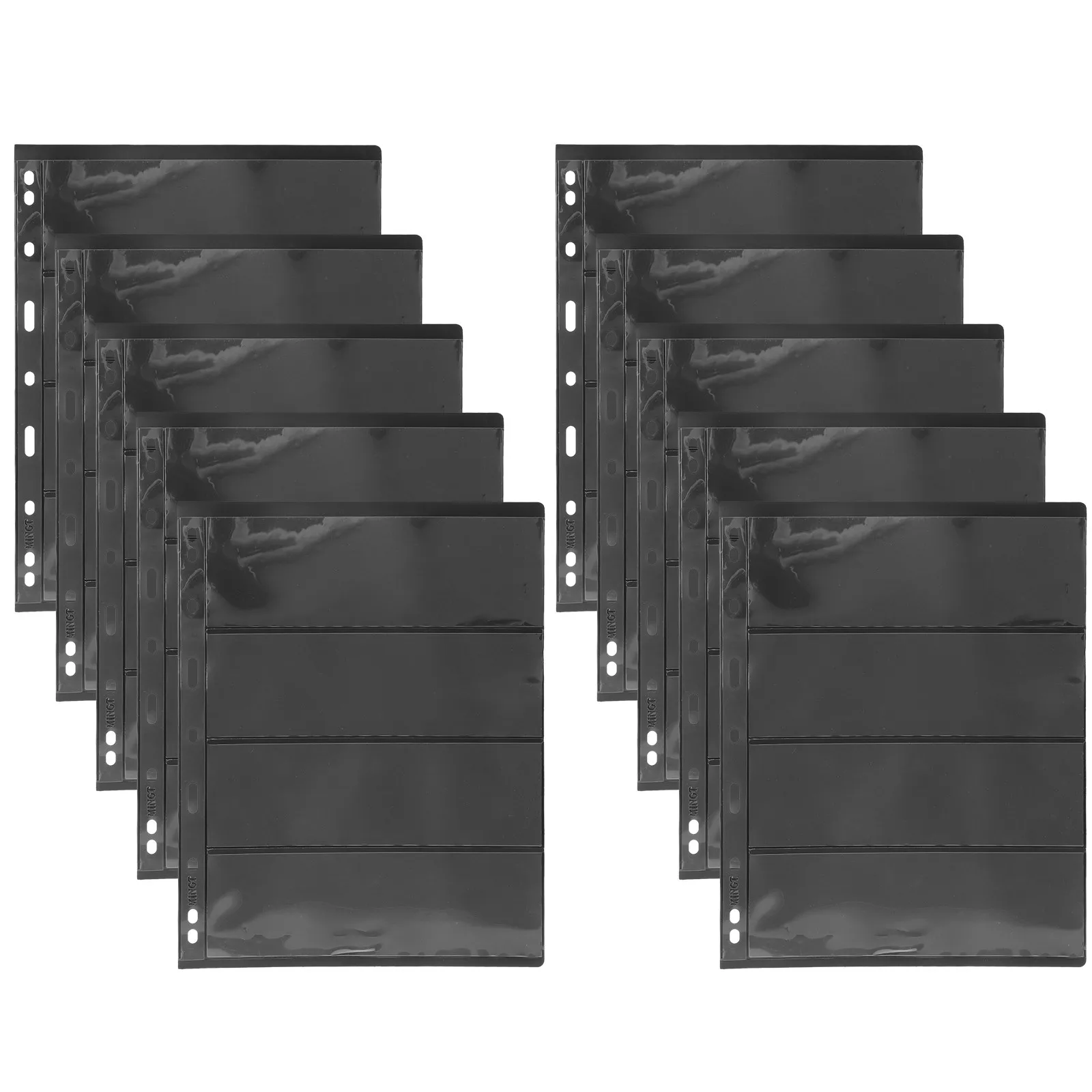 

Штамп с вкладышами для коллекционеров, прозрачный держатель для страниц, органайзер для карточек, фотографий, открыток, защитная пленка для хранения, коллекция штампов