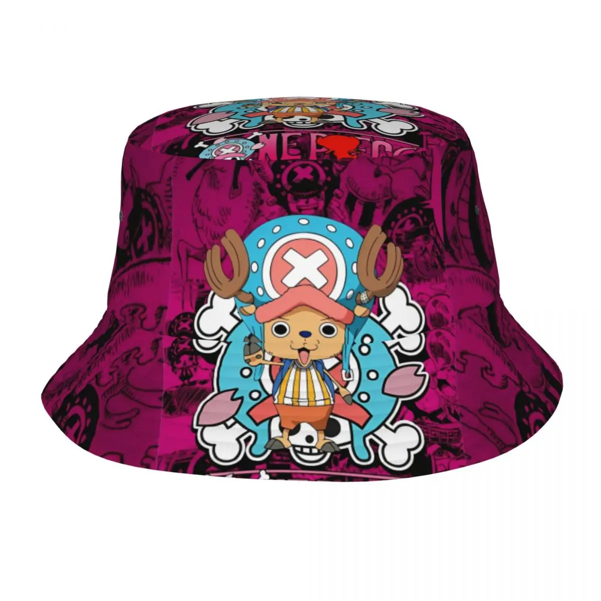 Trendy One Piece Chopper Bucket Hat Teen Packable Outdoor Fishing Cap Vocation Getaway Headwear Bob Hat