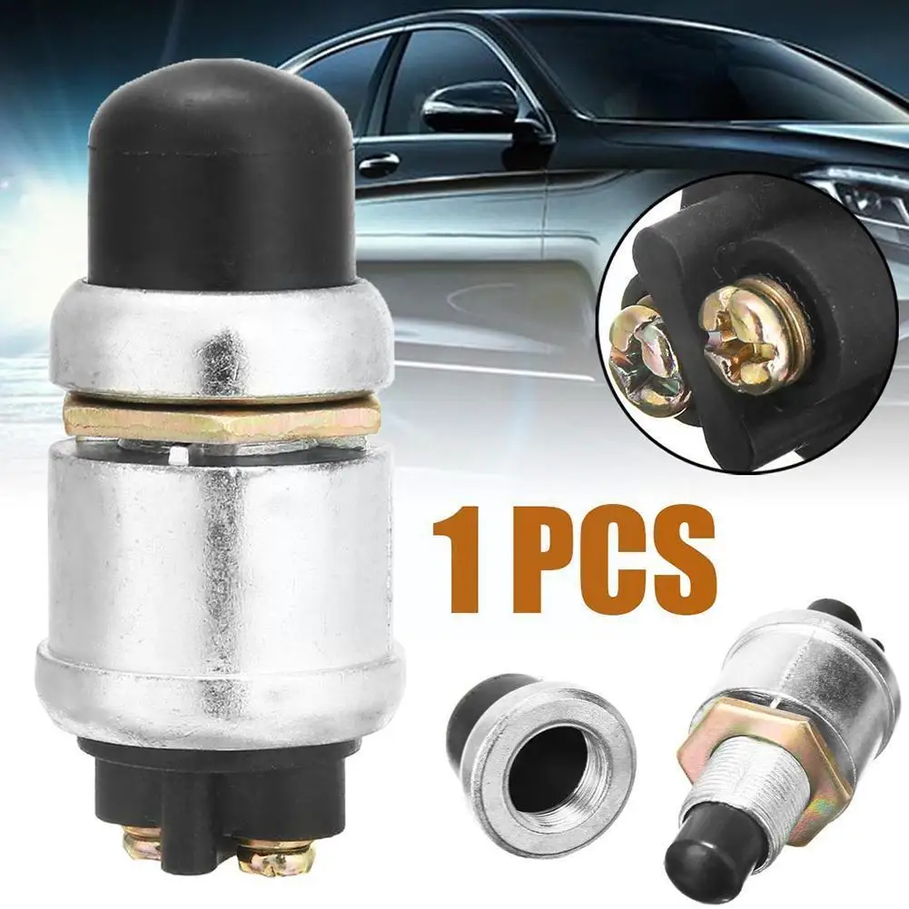 12V 24V Ignition Starter Switch 60A DC Truck Engine Waterproof Push Replacement Car Start Switch Boat Starter Horn Button V4R7