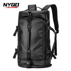 Waterproof Large Capacity Backpack Multifunctional Cycling Motorcycle Helmet Bag Rider Motorcycle Sport Hiking Travel Backpack