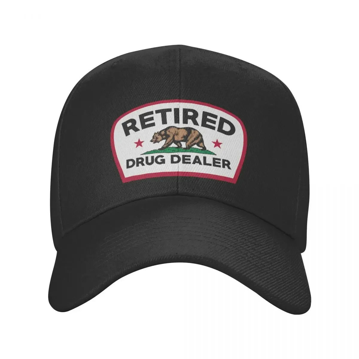 Custom Retired Drug Dealer Baseball Cap Women Men Breathable Funny California Dad Hat Sports Snapback Hats