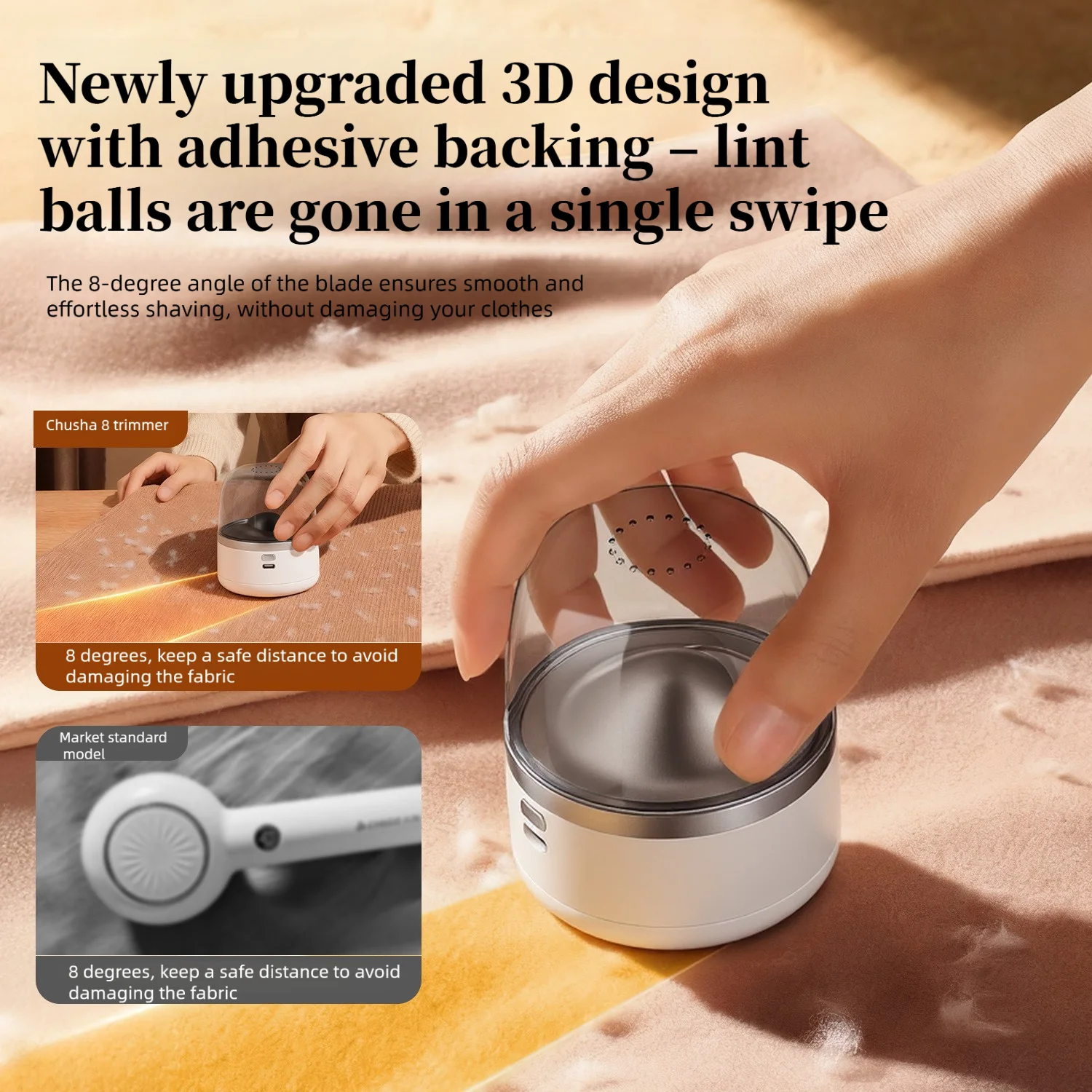 New Hair Ball Trimmer, Shaving Machine, Household Rechargeable High-Power Clothing Sweater Shaving Trimmer, Shaving Ball Machine