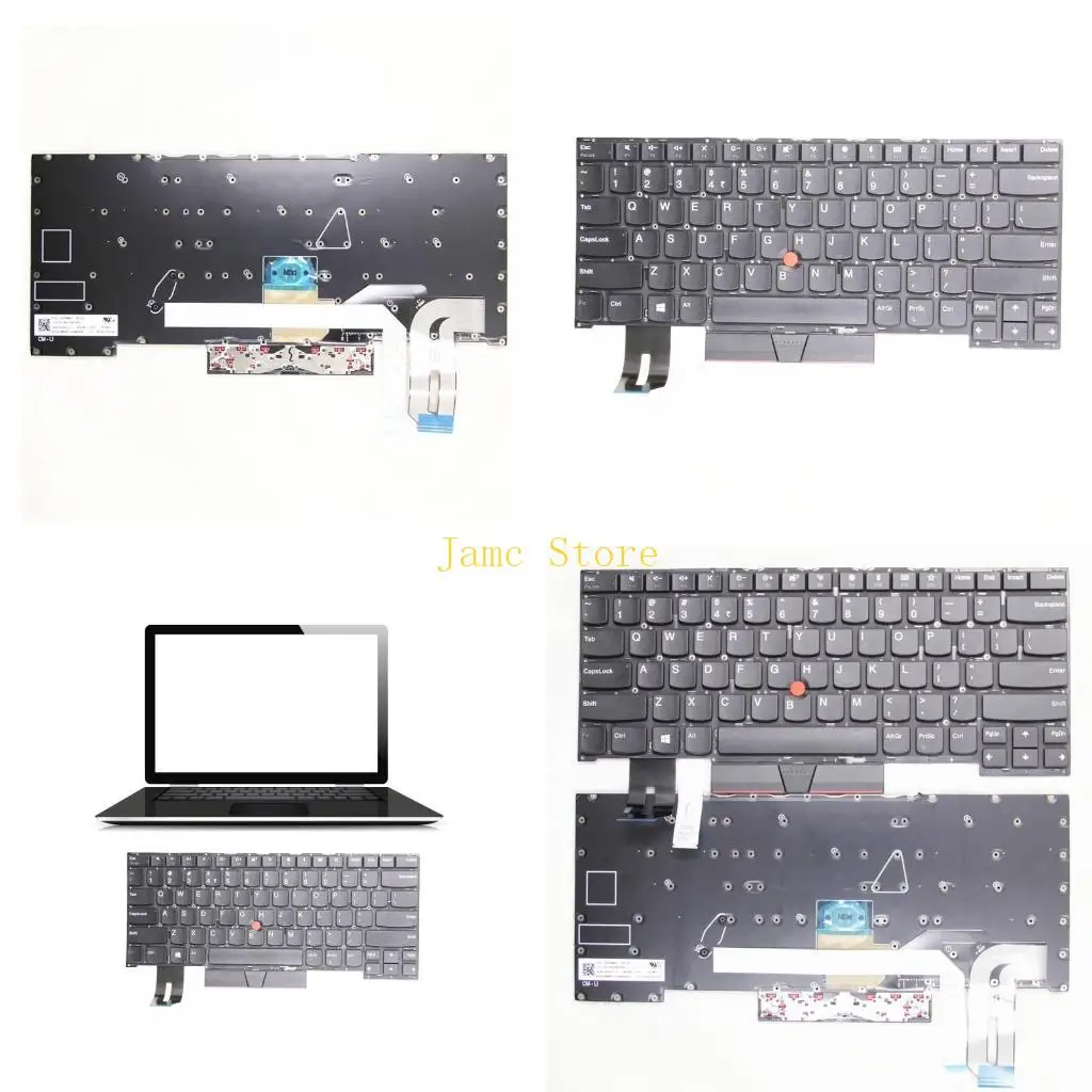 

LX0B Replacement Black Keyboard for ThinkPad T490S Laptop
