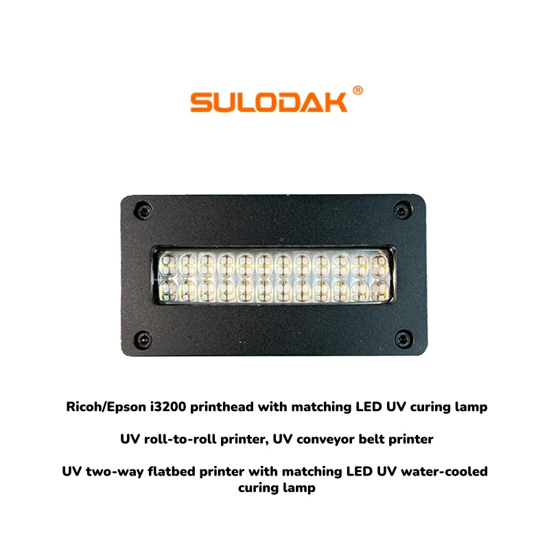 

240W Led Lamp 395nm For Ricoh I3200 Printhead Roll To Roll Printer Conveyor Belt Printer Flatbed Printer