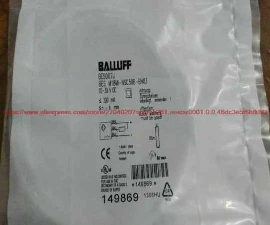 100% NEW BES M18MI-NSC50B-BV03 Proximity Switching Inductor DC 3-wire NPN Normally Open Sensor