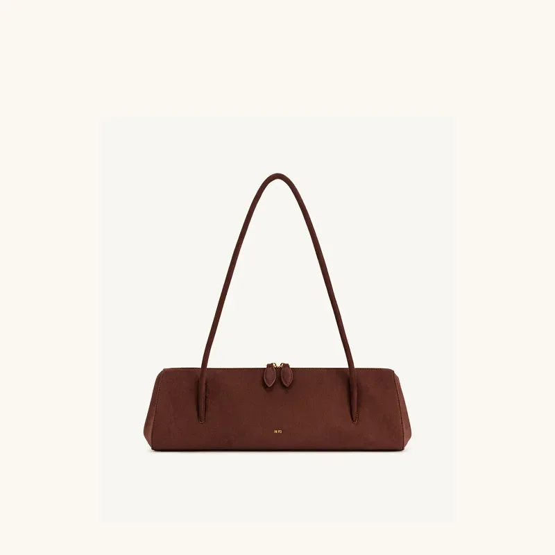JW PEI French Stick Bag Solid Color Multifunctional Handbag High-quality Luxury Design Exquisite Aesthetic Bag with Metal Zipper