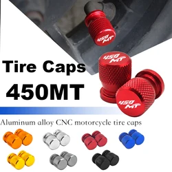 For CFMOTO 450MT 450 MT Motorcycle CNC Aluminum Wheel Tire Valve caps Airtight Covers