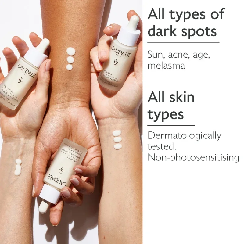 30ml Vinoperfect Radiance Dark Spot Serum Vitamin C Alternative Complexion Correcting High Moisturizing Firming Facial Skin Care