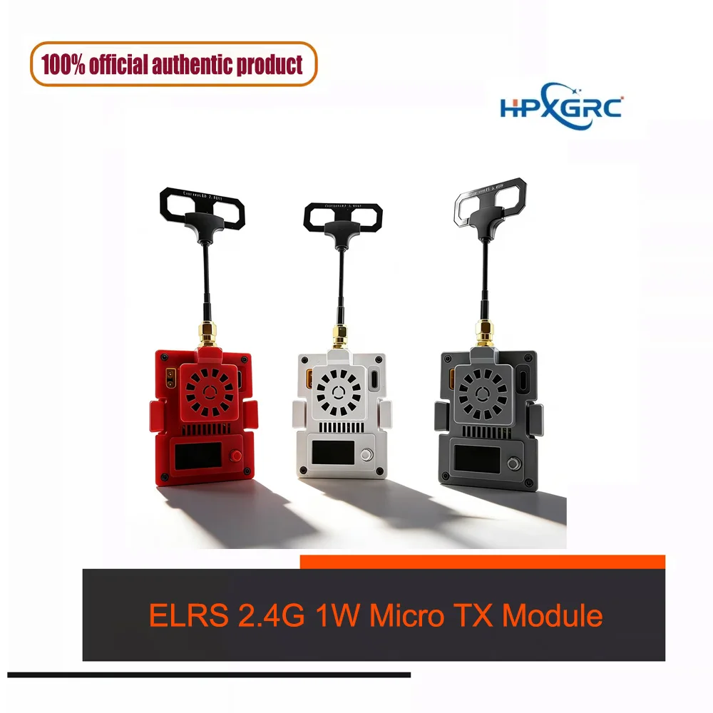

HPXGRC ELRS 2.4G 1W Micro TX Module Long Range Wireless Communication Module for Remote Control Applications