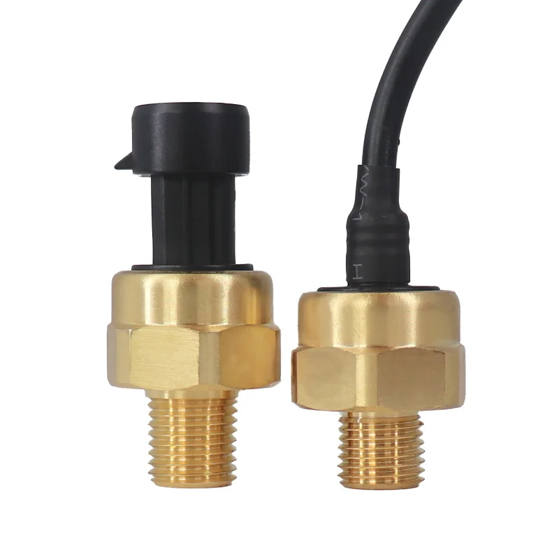 Low Cost 0.5-4.5V 0-2MPa Brass Pressure Sensor for Water Air Gas view 4