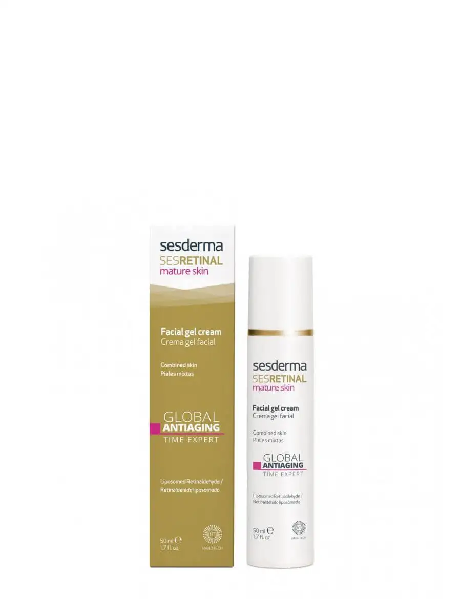 Sesderma sesretinal mature skin gel cream 50 ml-anti-aging effect without irritations.