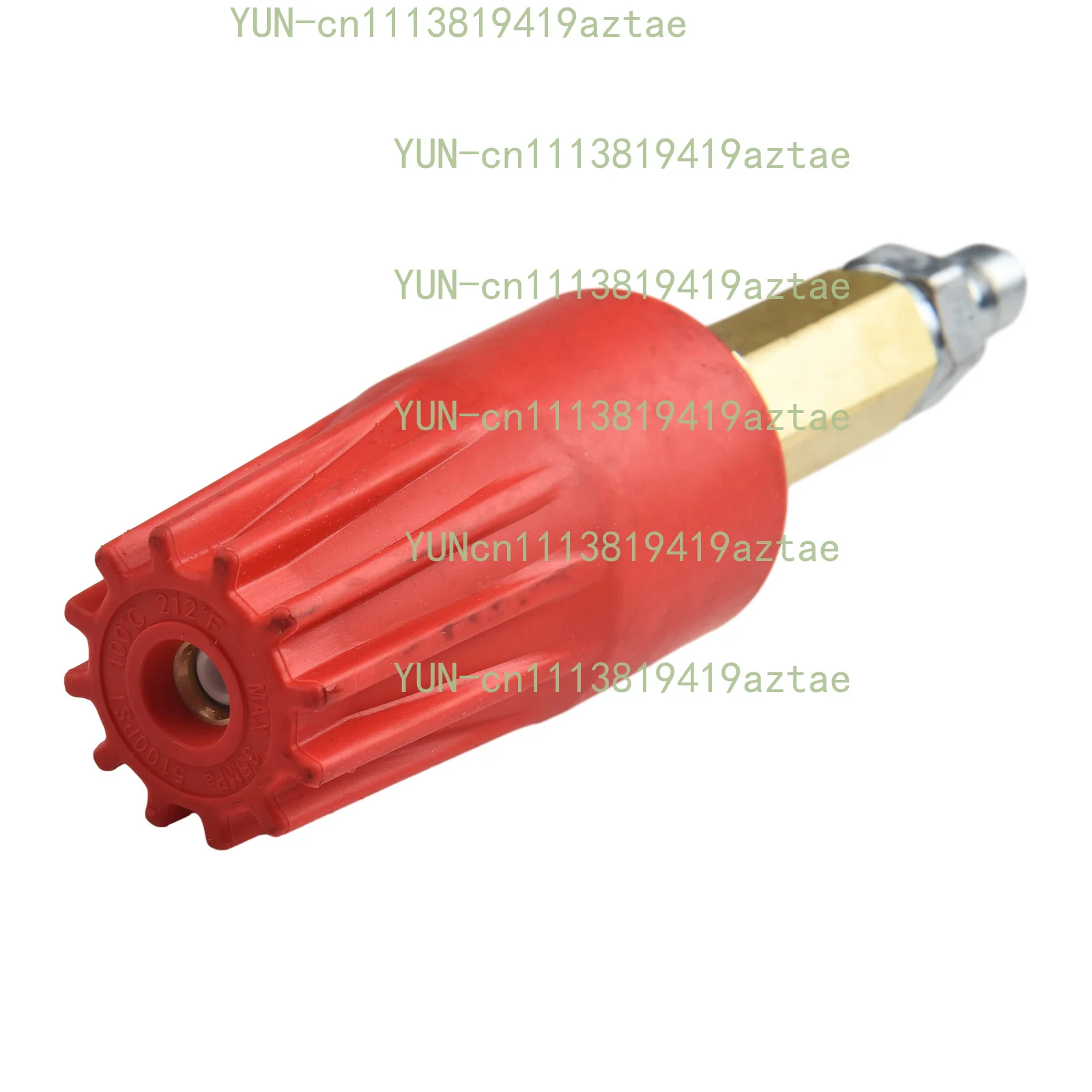 Rotating For Turbo Nozzle for 5100 PSI Pressure Washer Heavy Duty Cleaning Accessory 1/4 Male Quick Connect Inlet