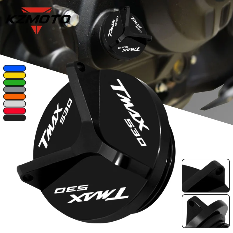 

NEW M20*2.5 Hot Sale Motorcycle CNC Engine Oil Cap Bolt Screw Filler Cover For T-MAX 530 TMAX530 SX DX tmax530 2012-2019 2018
