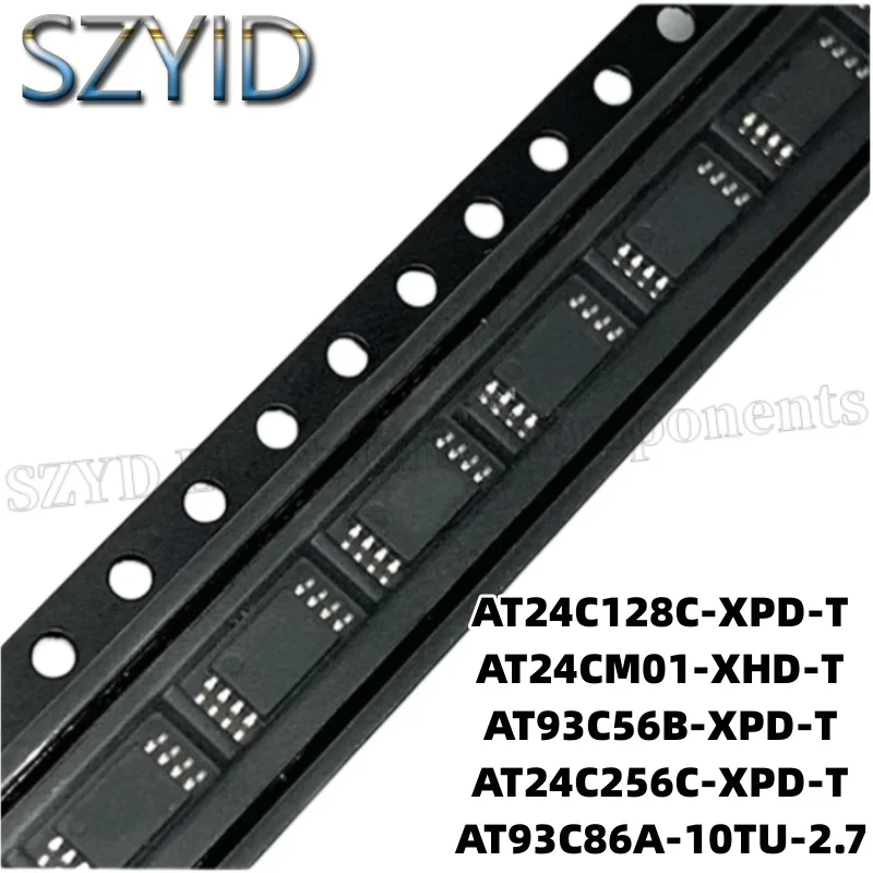 1PCS TSSOP8-AT24C128C-XPD-T AT24CM01-XHD-T AT93C56B-XPD-T AT24C256C-XPD-T AT93C86A-10TU-2.7