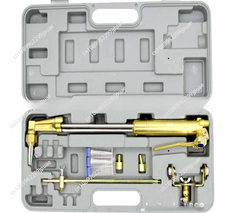 

Промышленный портативный набор резаков, кислородный ацетилен, пропановый газ, нагревательная горелка, сварочный набор для резки