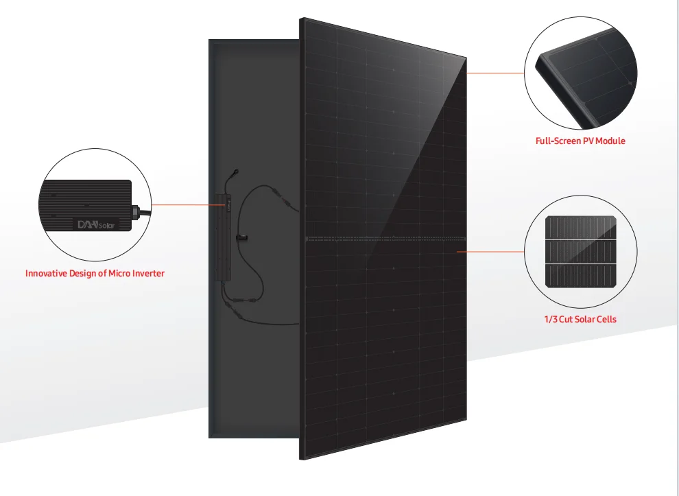 Hot Sale 800 Watt Small PV Solar Energy System Balcony Power System