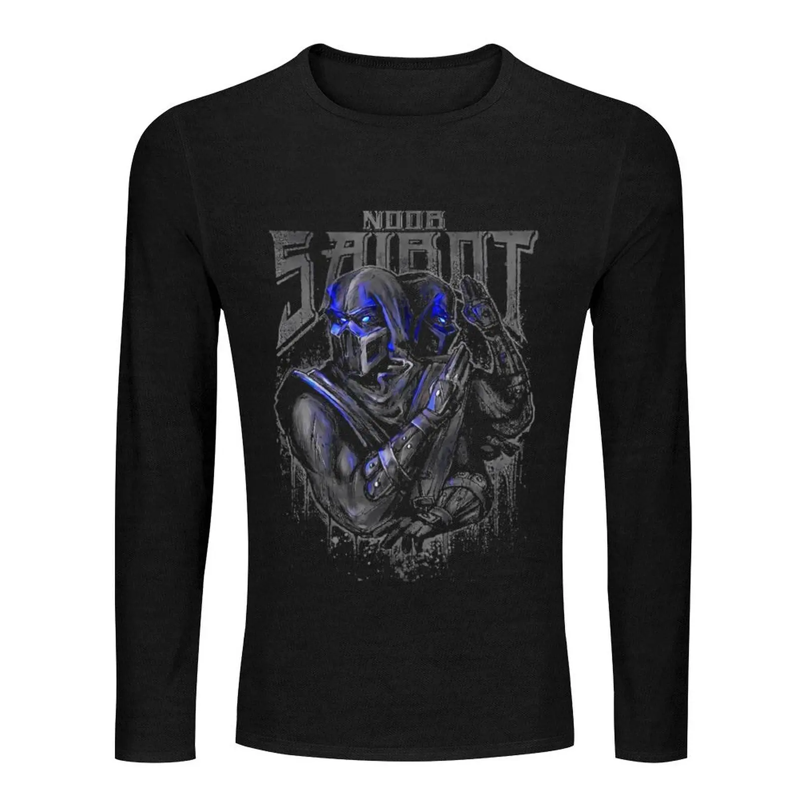 Mortal Kombat Noob Saibot Double Team Long T-Shirt Blouse custom t shirt men t shirts