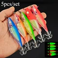 Juego de 5 Señuelos de Pesca