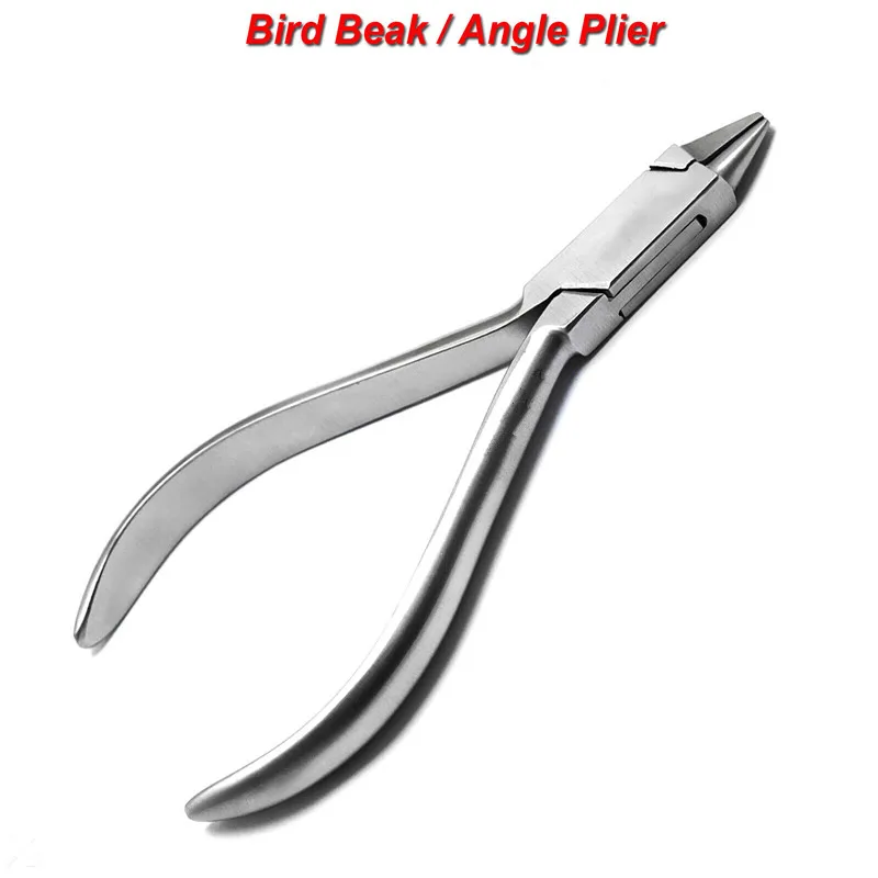 Orthodontic Utility Bird Beak Pliers Adjusting Pliers Wire Bending Dental