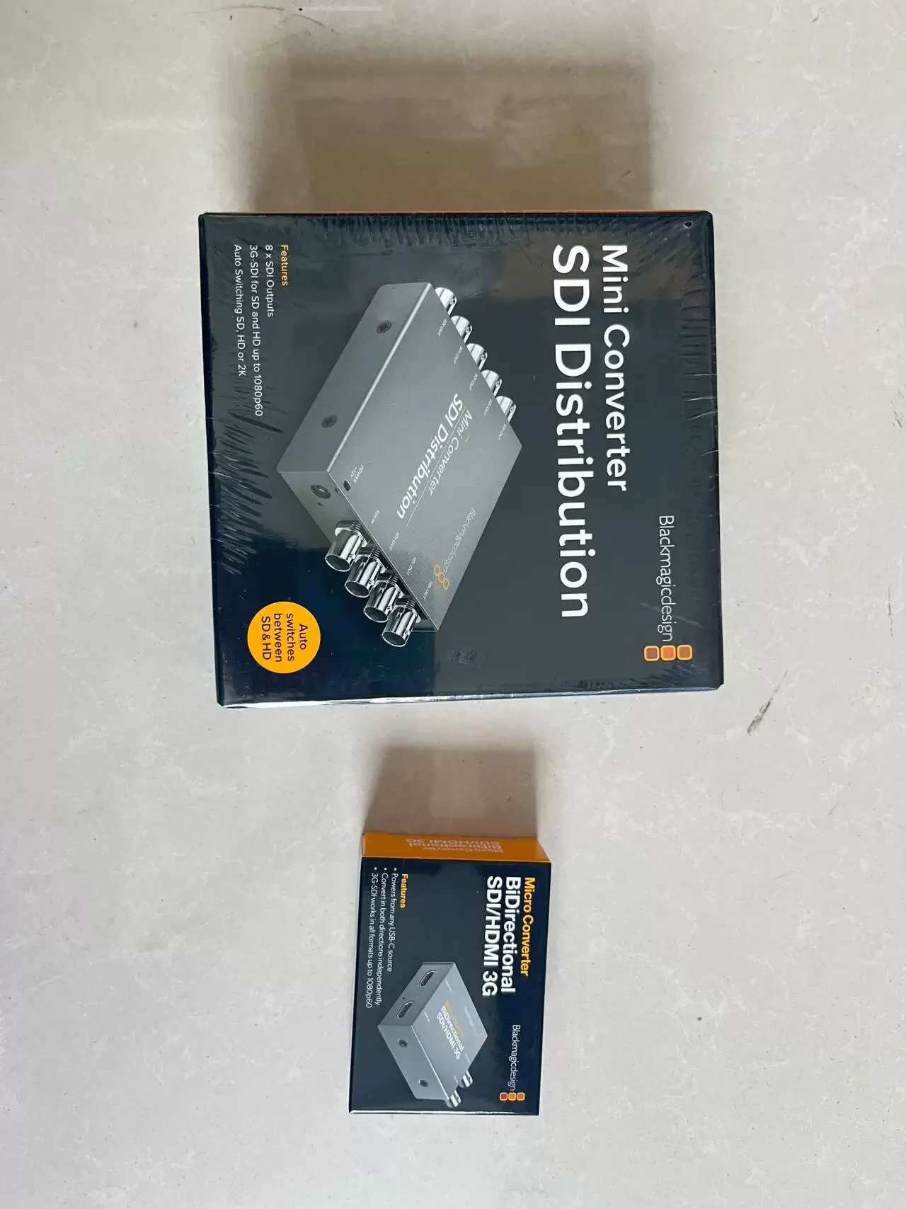 Brand Original New Black  Magic Design Micro Converter BiDirectional  SDI/  3G Broadcast Grade Converter in Stock