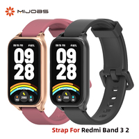 Strap For Redmi Band 3 Silicone Watchband for Redmi Band 2 for Xiao mi Redmi Smart Band 2 3 Wristband Replacement